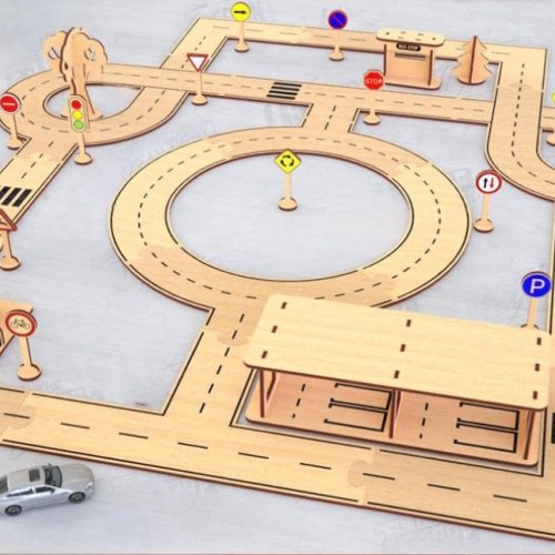 Car Track Puzzle